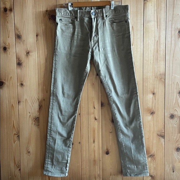 John Elliott Other - John Elliott Men's Cast Denim Jeans Button Fly Slim Fit Stretch 34